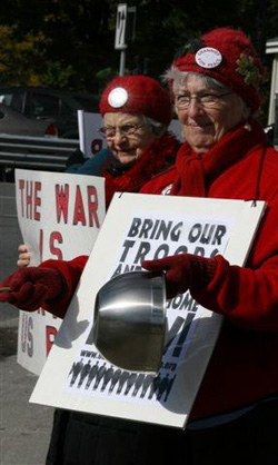 Read the Albany Times Union article about the demonstration